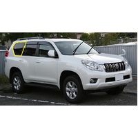 suitable for TOYOTA PRADO 150 SERIES - 11/2009 to CURRENT - 5DR WAGON - DRIVERS - RIGHT SIDE REAR CARGO GLASS - ENCAPSULATED - NEW