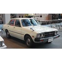 suitable for TOYOTA CORONA XT130 - 10/1979 to 7/1983 - 5DR WAGON - DRIVERS - RIGHT SIDE REAR DOOR GLASS - (SECOND-HAND)