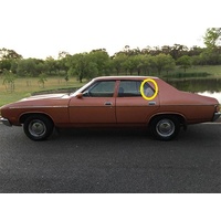 FORD FALCON XC - 1976 to 1979 - 4DR SEDAN - PASSENGERS - LEFT SIDE REAR QUARTER GLASS -  CLEAR - MADE TO ORDER - NEW