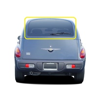 CHRYSLER PT CRUISER - 8/2000 TO 7/2010 - 5DR WAGON - REAR WINDSCREEN GLASS - HEATED (2 HOLES) - NEW (LIMITED STOCK)