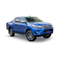 suitable for TOYOTA HILUX GGN126-TGN126 - 7/2015 to 4/2019 - UTE - FRONT WINDSCREEN GLASS - NEW - MIRROR BUTTON - ANTENNA