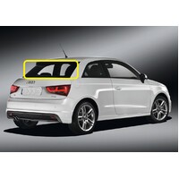 AUDI A1 8X - 11/2010 to 6/2019 - 3DR HATCH - REAR WINDSCREEN GLASS - HEATED - GREEN - NEW