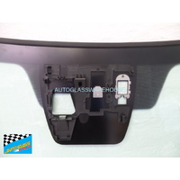 MAZDA CX-5 KE - 2/2012 to 2/2017 - 5DR WAGON - FRONT WINDSCREEN GLASS - RAIN SENSOR BRACKET,CAMERA BRACKET X2,TOP&SIDE MOULD - GREEN - NEW