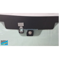SUBARU OUTBACK 6TH GEN BS - 2016 to 12/2020 - 4DR WAGON - FRONT WINDSCREEN GLASS -RAIN SENSOR, ROUND MIRROR AT BOTTOM, WIPER HEATER, ADAS EYESIGHT MOD