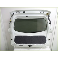 NISSAN MICRA K13 - 11/2010 TO 12/2016 - 5DR HATCH - REAR TAILGATE GLASS - BRISBANE PICK UP ONLY - (SECOND-HAND)