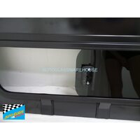 FORD FALCON FG - 5/2008 to CURRENT - 2DR UTE - REAR WINDSCREEN SLIDING WINDOW GLASS - PRIVACY TINTED - 1487 X 346 - NEW