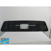 suitable for TOYOTA HILUX ZN210 - 2005 to 2015 - UTE - REAR WINDSCREEN SLIDING WINDOW GLASS - PRIVACY TINTED - 1336 X 313 - NEW