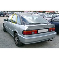 HONDA CONCERTO MA28 - 11/1988 to 12/1993 - 5DR HATCH - PASSENGERS - LEFT SIDE REAR DOOR GLASS - NEW