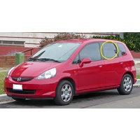 HONDA JAZZ GD1/GD3 - 10/2002 to 8/2008 - 5DR HATCH - LEFT SIDE REAR DOOR GLASS - NEW