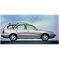 HYUNDAI LANTRA J2 - 8/1995 to 7/2000 - 4DR WAGON/SEDAN - DRIVERS - RIGHT SIDE FRONT DOOR GLASS - GREEN - NEW