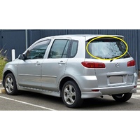 MAZDA 2 DY10Y - 11/2002 to 8/2007 - 5DR HATCH - REAR WINDSCREEN GLASS - NEW