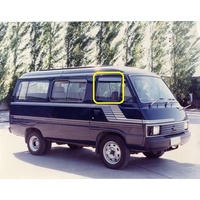 FORD ECONOVAN E2200 - 1979 MODEL - VAN - DRIVERS - RIGHT SIDE FRONT DOOR GLASS - (Second-hand)