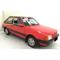 FORD LASER KA - 3/1981 TO 3/1983 - 3DR HATCH - DRIVERS - RIGHT SIDE FLIPPER REAR GLASS - (Second-hand)