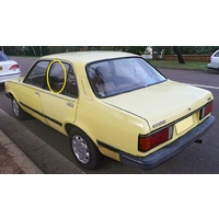 HOLDEN GEMINI TE - 3/1975 to 4/1985 - 4DR SEDAN - PASSENGERS - LEFT SIDE REAR DOOR GLASS - CLEAR - MADE-TO-ORDER - NEW