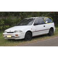 HOLDEN BARINA MF/MG/MH - 1/1989 to 1/1994 - 3DR HATCH - PASSENGERS - LEFT SIDE REAR FLIPPER GLASS - NEW