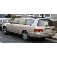 suitable for TOYOTA CAMRY SDV10 - 2/1993 to 8/1997 - 4DR WAGON - WIDEBODY - LEFT SIDE REAR DOOR GLASS - NEW
