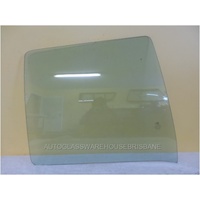 suitable for TOYOTA HILUX RN85 -LN106 - 8/1988 to 8/1997 - 4DR DUAL CAB - PASSENGERS - LEFT SIDE REAR DOOR GLASS - NEW