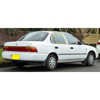 suitable for TOYOTA COROLLA AE101 - 9/1994 to 10/1998 - 4DR SEDAN - RIGHT SIDE REAR DOOR GLASS - NEW