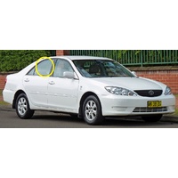 suitable for TOYOTA CAMRY ACV36 - 9/2002 TO 6/2006 - 4DR SEDAN - DRIVER - RIGHT SIDE REAR DOOR GLASS - NEW