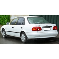 suitable for TOYOTA COROLLA AE112 - 9/1998 to 11/2001 - SEDAN/HATCH/WAGON - PASSENGERS - LEFT SIDE FRONT DOOR GLASS - NEW