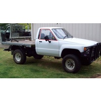 suitable for TOYOTA HILUX LN/RN50/60 - 8/1983 to 7/1988 - 4DR DUAL CAB - RIGHT SIDE FRONT FULL DOOR GLASS - NEW