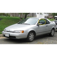 suitable for TOYOTA PASEO EL44 - 6/1991 to 10/1995 - 2DR COUPE - LEFT SIDE FRONT DOOR GLASS - (Second-hand)