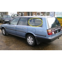 suitable for TOYOTA CAMRY SV21 - 5/1987 to 1/1993 - 4DR WAGON - PASSENGERS - LEFT SIDE REAR CARGO GLASS - NEW