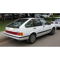 suitable for TOYOTA COROLLA AE85 SECA - 4/1985 to 2/1989 - 5DR HATCH - RIGHT SIDE REAR OPERA GLASS - (SECOND-HAND)