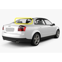 AUDI A4 B6/B7 - 7/2001 to 3/2008 - 4DR SEDAN - REAR WINDSCREEN GLASS - HEATED - GREEN - NEW