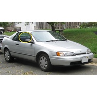 suitable for TOYOTA PASEO EL44 - 6/1991 to 10/1995 - 2DR COUPE - RIGHT SIDE FRONT DOOR GLASS - (Second-hand)