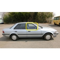 suitable for TOYOTA CORONA IMPORT ST170 - 1988 to 1992 - 4DR SEDAN - RIGHT SIDE FRONT DOOR GLASS - NEW