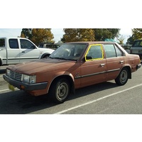 suitable for TOYOTA CORONA ST141/ RT142 - 8/1983 to 1987 - SEDAN/WAGON - LEFT SIDE FRONT DOOR GLASS - 710MM - (SECOND-HAND)