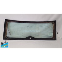 MINI COOPER R56 - 3/2007 to 3/2014 - 3DR HATCH - REAR WINDSCREEN GLASS - HEATED - GREEN - NEW