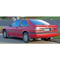 HONDA ACCORD CA - 1/1986 to 12/1988 - 3DR HATCH - PASSENGERS - LEFT SIDE REAR FLIPPER REAR GLASS - (Second-hand)