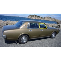 suitable for TOYOTA CROWN MS65 - 11/1971 to 1974 - 4DR SEDAN - RIGHT SIDE FRONT DOOR GLASS - (SECOND-HAND)