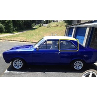 FORD ESCORT MK 1 - 1968 to 1975 - 2DR COUPE - PASSENGERS - LEFT SIDE REAR QUARTER GLASS - CLEAR - MADE TO ORDER - NEW