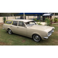 HOLDEN KINGSWOOD HG-HK -HT - 1968 to 6/1971 - 4DR WAGON - DRIVER - RIGHT SIDE REAR CARGO GLASS - CLEAR - NEW - MADE TO ORDER