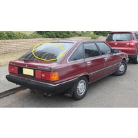 suitable for TOYOTA CAMRY SV11 - 4/1983 to 4/1987 - 5DR HATCH- REAR WINDSCREEN GLASS - (SECOND-HAND)