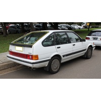 suitable for TOYOTA COROLLA AE85 SECA - 1/1985 to 2/1989 - 5DR HATCH - REAR WINDSCREEN GLASS - HEATED, WIPER HOLE - NEW