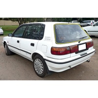 suitable for TOYOTA COROLLA AE90/AE94 -  6/1989 to 8/1094 - 5DR HATCH - REAR WINDSCREEN GLASS - NOT SECA - VERY LIMITED STOCK - NEW