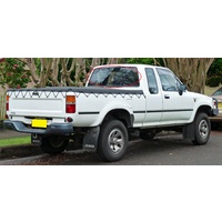 suitable for TOYOTA HILUX RN85 -  8/1988 TO 8/1997 - 2DR EXTRA CAB UTE - REAR WINDSCREEN GLASS - CLEAR - NEW