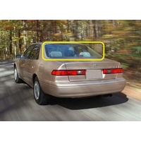 suitable for TOYOTA CAMRY SXV20 - 9/1997 to 1/2002 - 4DR SEDAN - REAR WINDSCREEN GLASS - NEW