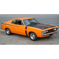 CHRYSLER VALIANT VH CHARGER - 1971 to 1972 - 2DR COUPE - DRIVERS - RIGHT SIDE REAR OPERA GLASS - FIXED - CLEAR - NEW (MADE TO ORDER)
