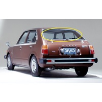 HONDA CIVIC EB1 - 1972 to 1979 - 4DR SEDAN - REAR WINDSCREEN GLASS (488 x 1164) - (Second-hand)