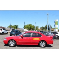 FORD FALCON AU-BA-BF - 9/1998 TO 5/2008 - SEDAN/WAGON - PASSENGERS - LEFT SIDE REAR DOOR WINDOW REGULATOR - ELECTRIC - (Second-hand)