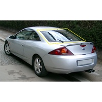 FORD COUGAR SW/SX - 10/1999 to CURRENT - 2DR COUPE - REAR WINDSCREEN GLASS - HEATED - (Second-hand)