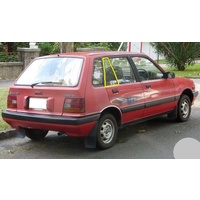HOLDEN BARINA MB/ML - 2/1985 to 2/1989 - 5DR HATCH - RIGHT SIDE REAR QUARTER GLASS - GREEN - NEW - (LIMITED STOCK) 