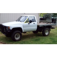 suitable for TOYOTA HILUX LN/RN50/60 - 11/1983 to 1/1988 - UTE - LEFT SIDE FRONT QUARTER GLASS - NEW