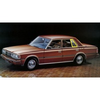 suitable for TOYOTA CROWN MS1985 - 5/1975 to 1980 - 4DR SEDAN -  LEFT SIDE REAR QUARTER GLASS - (SECOND-HAND)