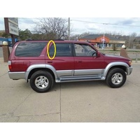 suitable for TOYOTA 4RUNNER RN/LN/YN130 - 10/1989 to 6/1996 - 4DR WAGON - DRIVER - RIGHT SIDE REAR QUARTER GLASS - NEW